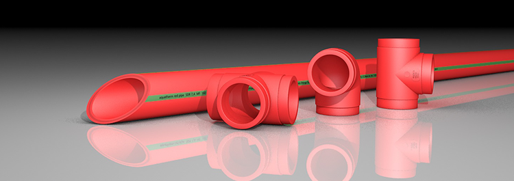 Aquatherm Red pipe and fittings