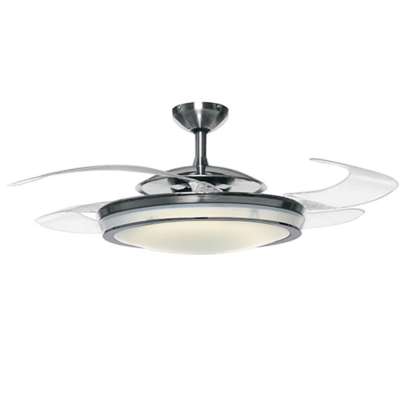 Picture of Fanaway EVO1 Prevail Brushed Chrome LED Ανεμιστήρας οροφής 121cm