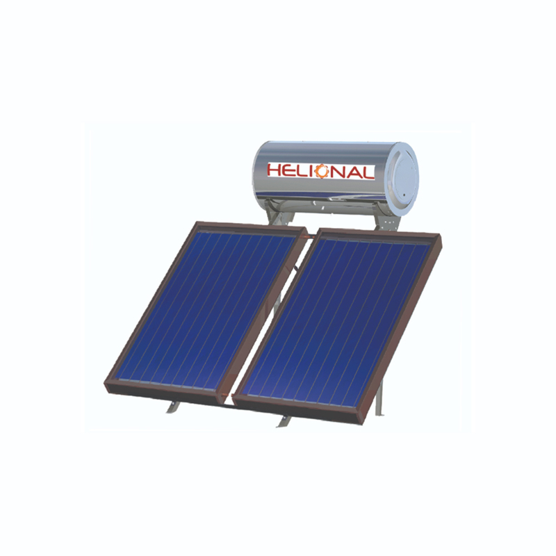 Picture of Solar heater Sonnentech S150 with selective titaniuum painted collector 2m2